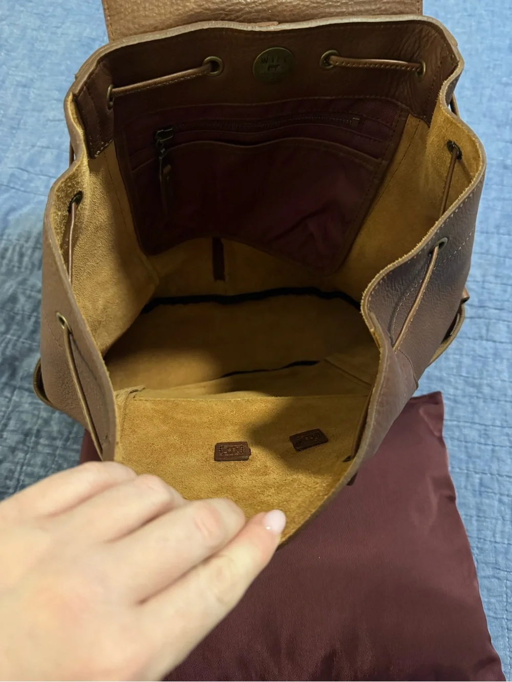 Will Leather Goods Rainier Leather Backpack